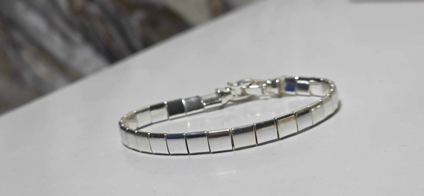 Silver Line Bracelet