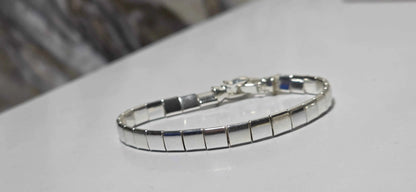 Silver Line Bracelet