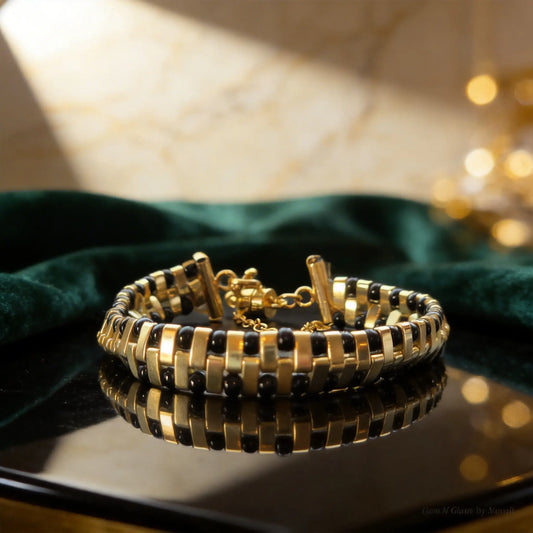 Metal Motion – Structure Bracelet - Gemnglow