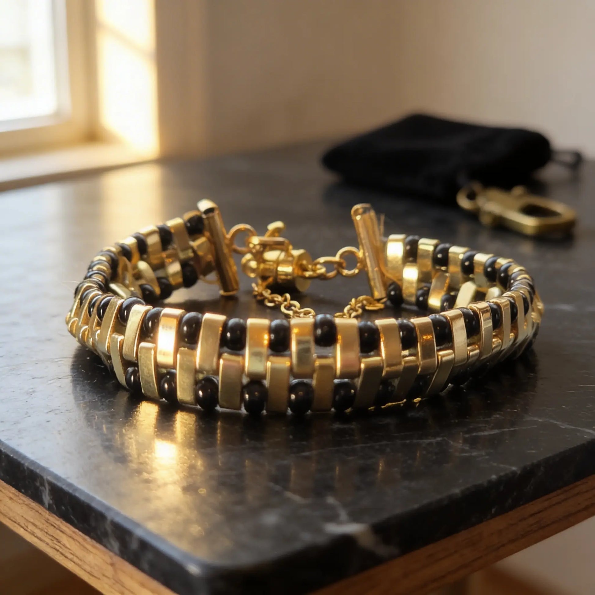 Metal Motion – Structure Bracelet - Gemnglow